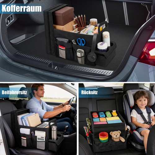 32l autositz organizer - autositz, schwarz